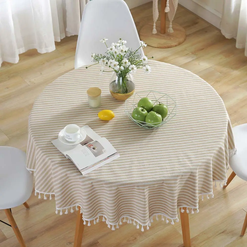 Nordic Tassel Tablecloths For Coffee Table Cover