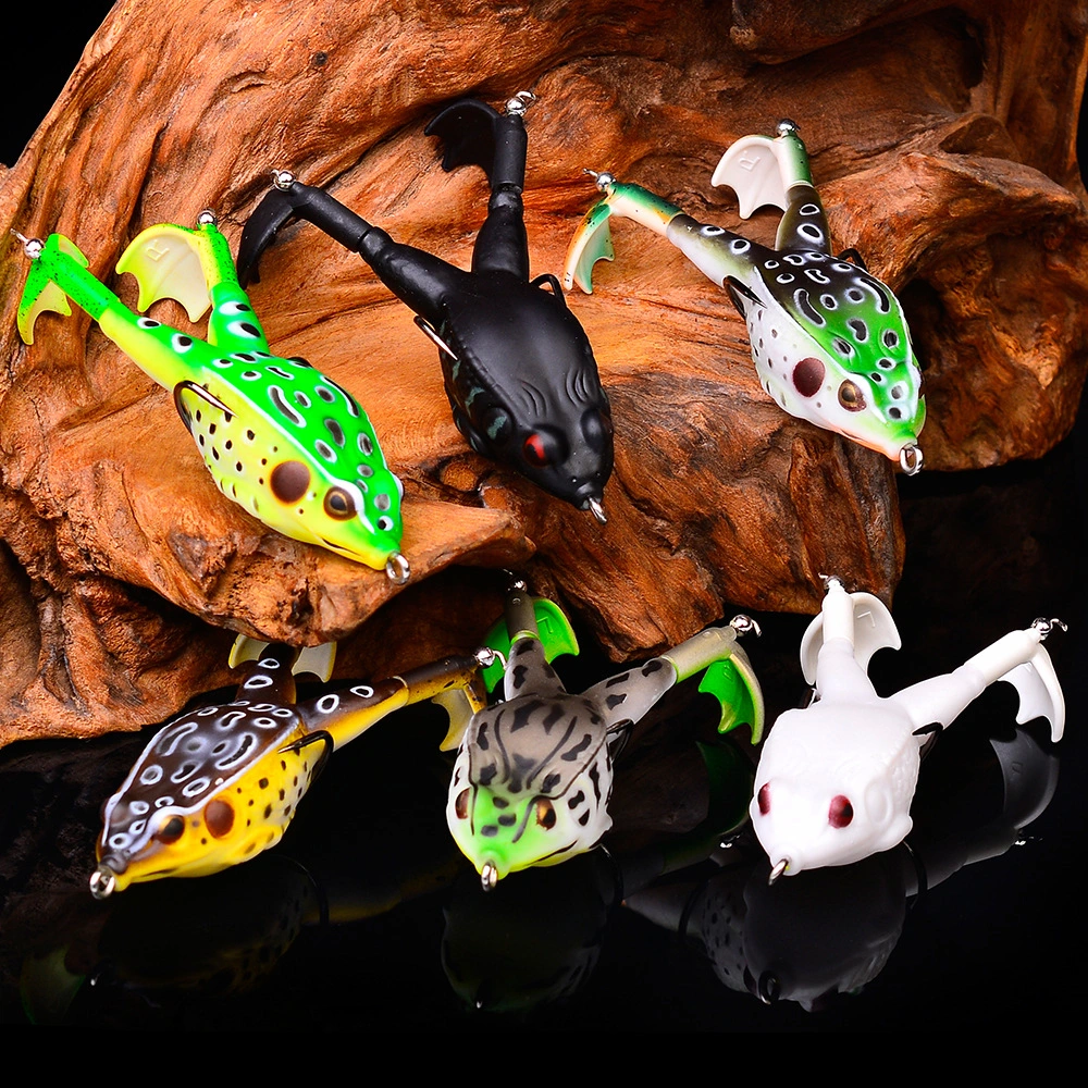 Rotating Legs Thunder Frog Luer Soft Lure