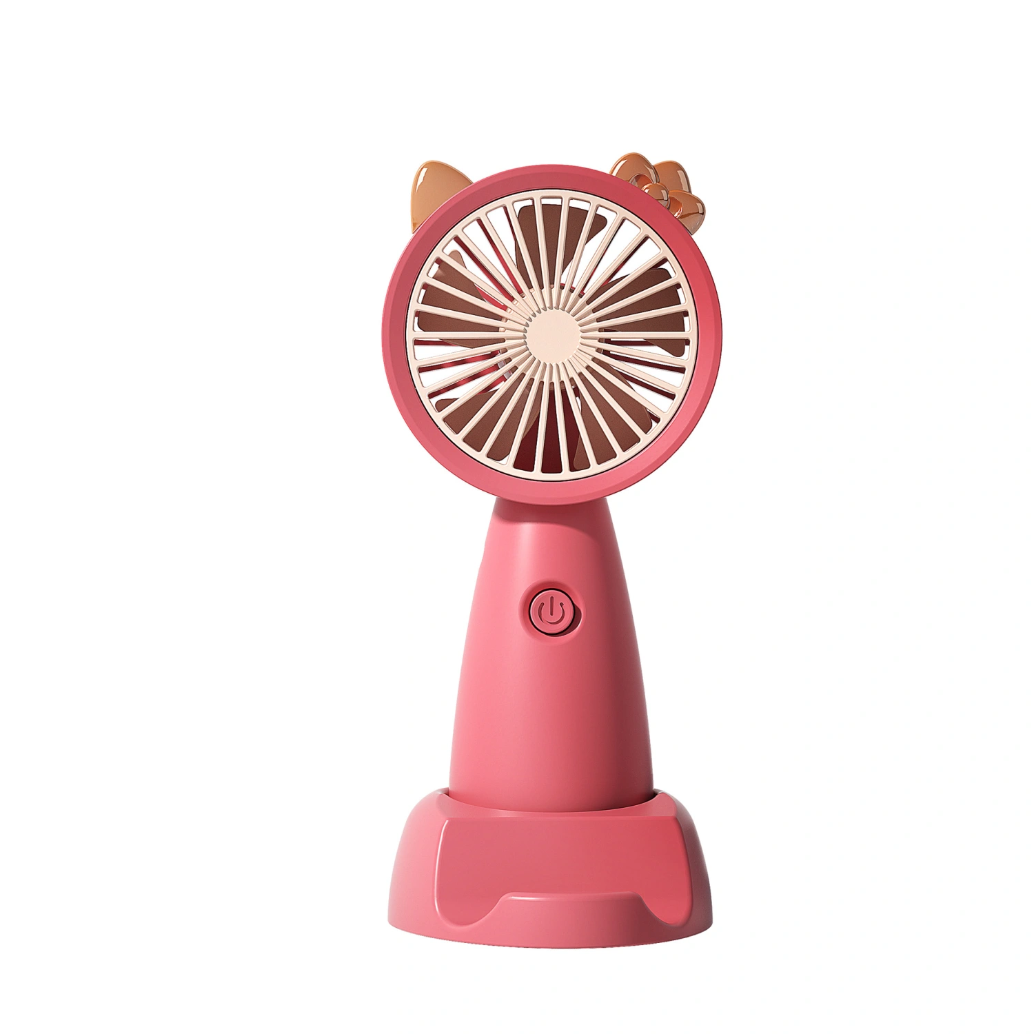 Handheld Portable Fan USB Charging Cartoon