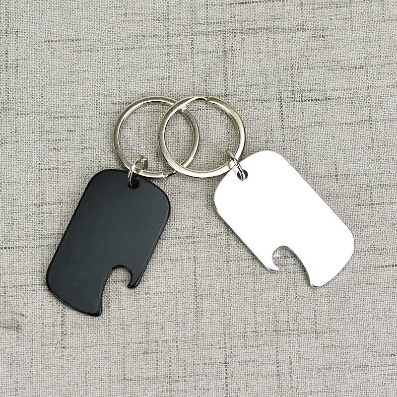 Multifunctional Dog Bottle Opener Key Ring