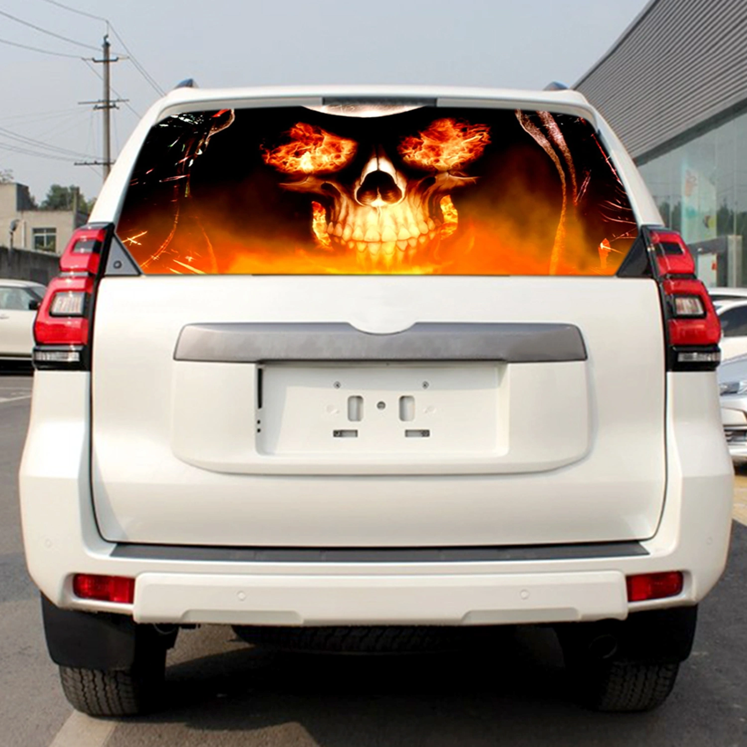 Car Funny Sticker Eye-catching Decoration Bright Colors Rear Window Glass Car Sticker for Truck