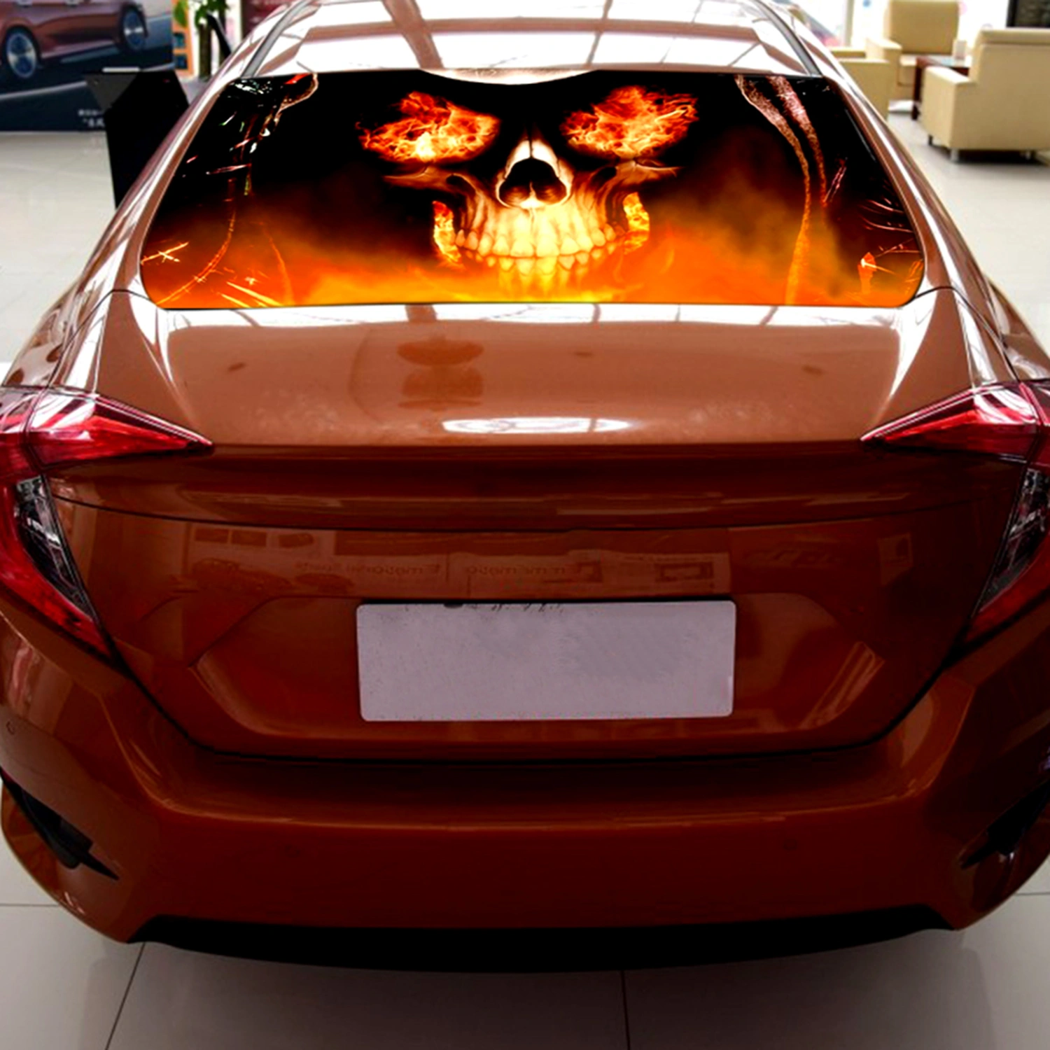 Car Funny Sticker Eye-catching Decoration Bright Colors Rear Window Glass Car Sticker for Truck