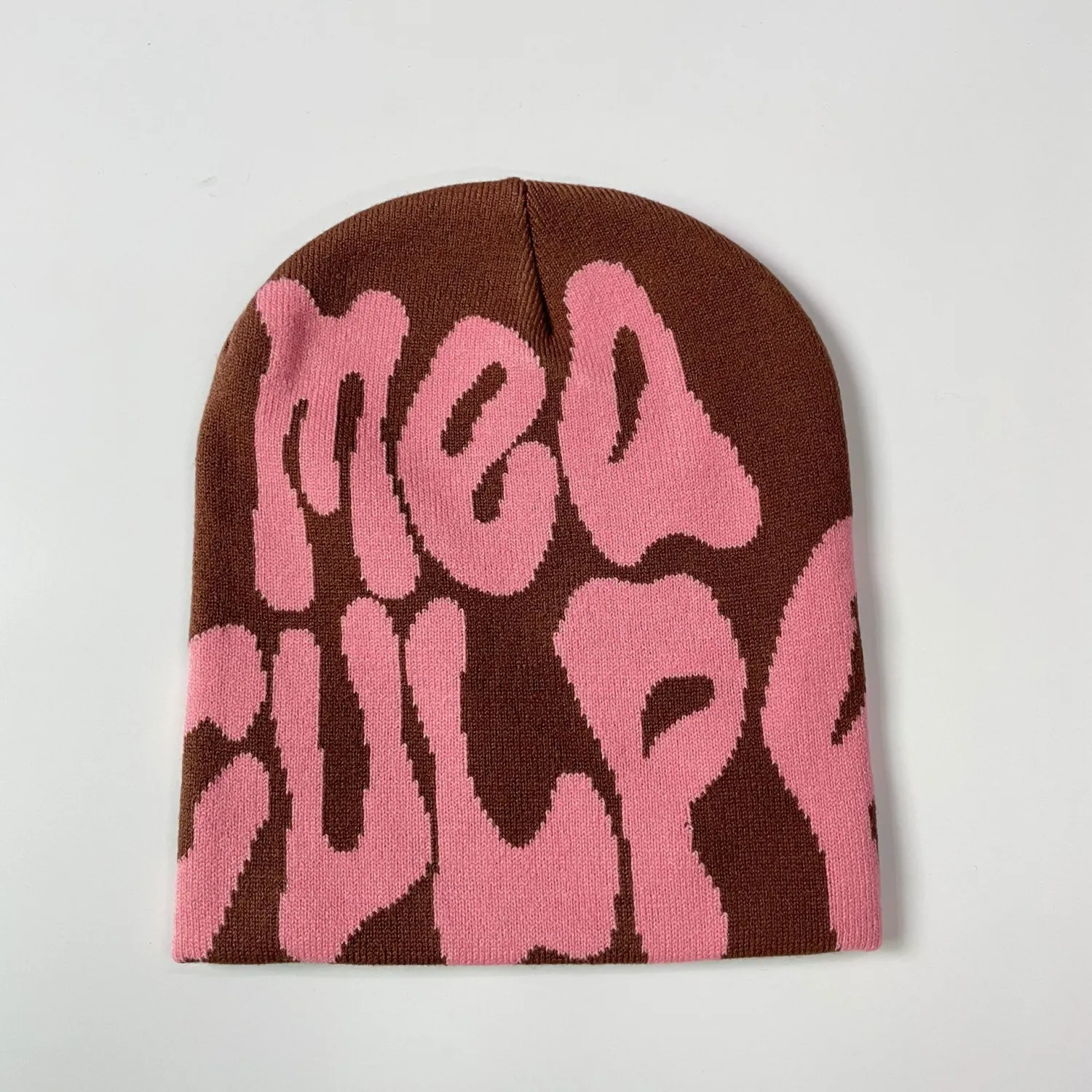 Jacquard Double-sided Double-layer Acrylic Knitted Hat