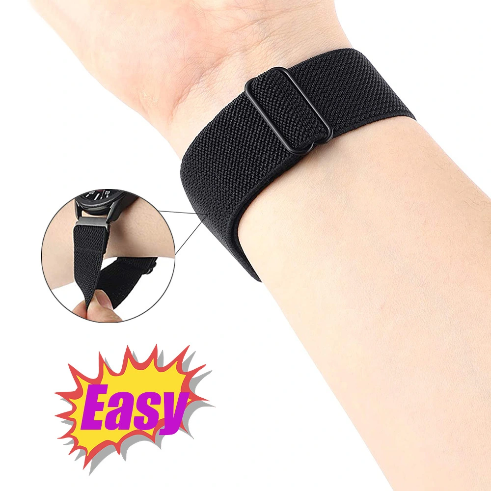 Adjustable Nylon Stretch Watch Band