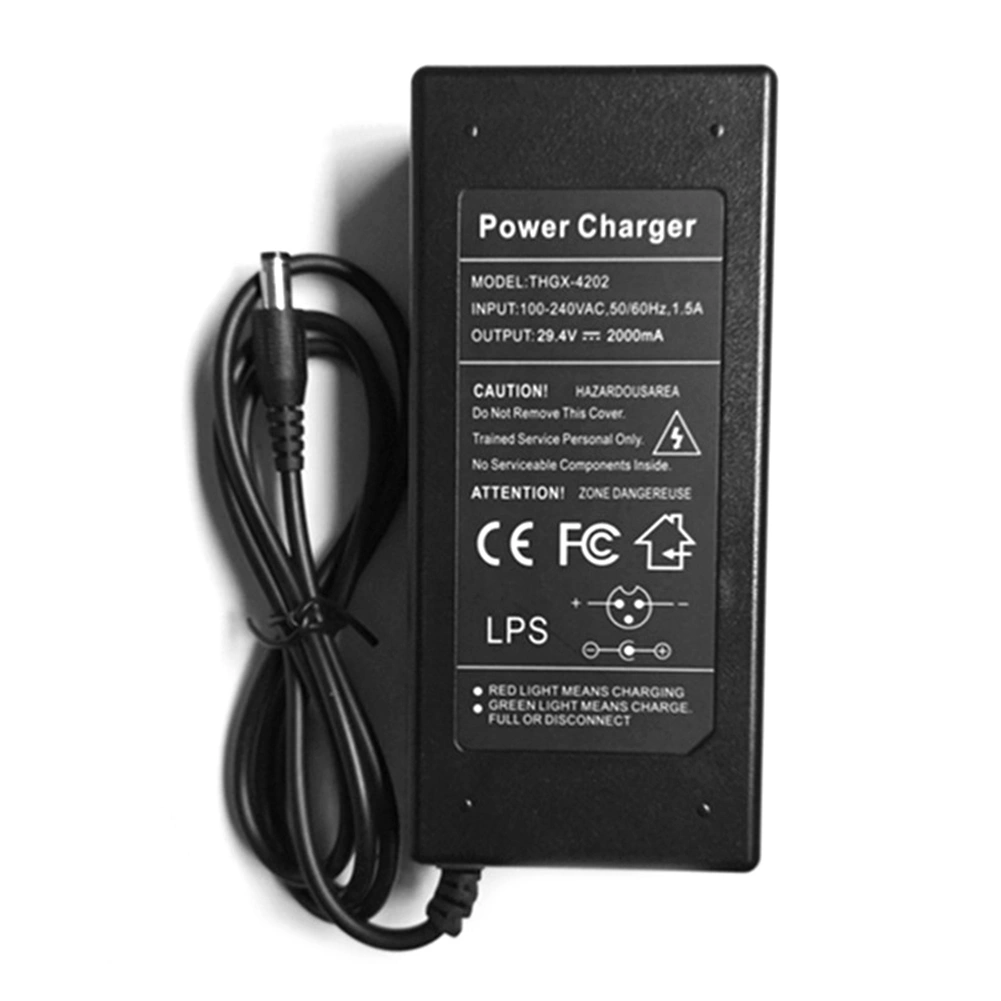24V 2A EU/US Plug Electronic Elektrisch Scooter Battery Charger Power Supply