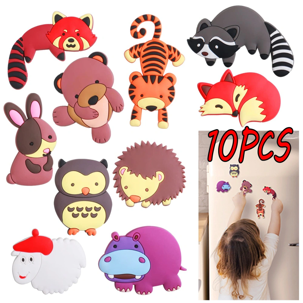 10 Pcs Fridge Magnets for Toddlers