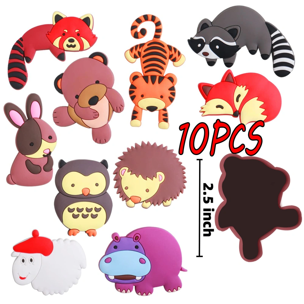 10 Pcs Magnetic Soft Rubber Kids Magnets