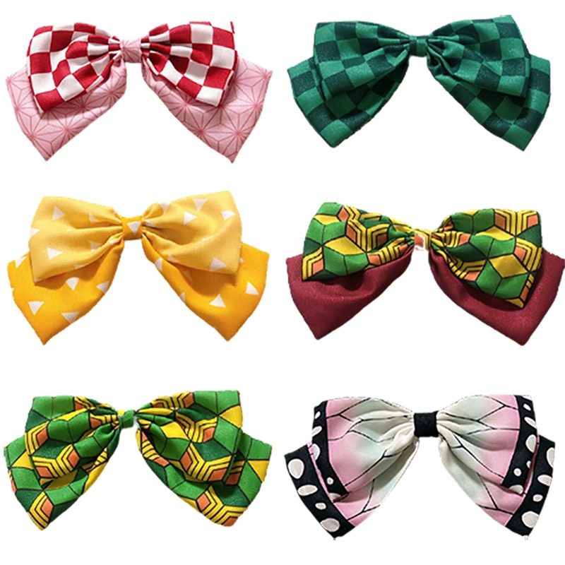 Anime Cartoon Chiffon Hair Accessories Bow