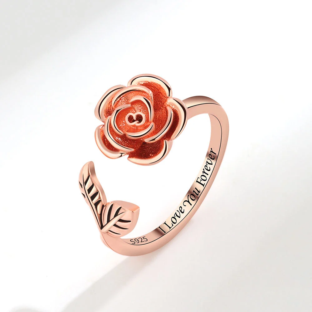 Hot Sale New Rose Spinning Ring Female