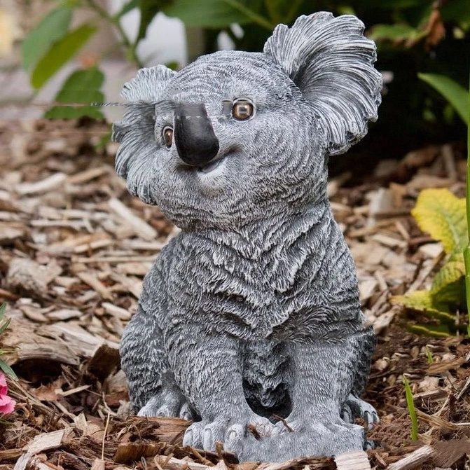 Jungle Koala Grey Courtyard Design Cute