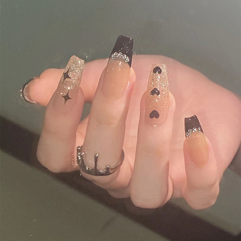 French Handmade Wearable Finished Nail Beauty Patch