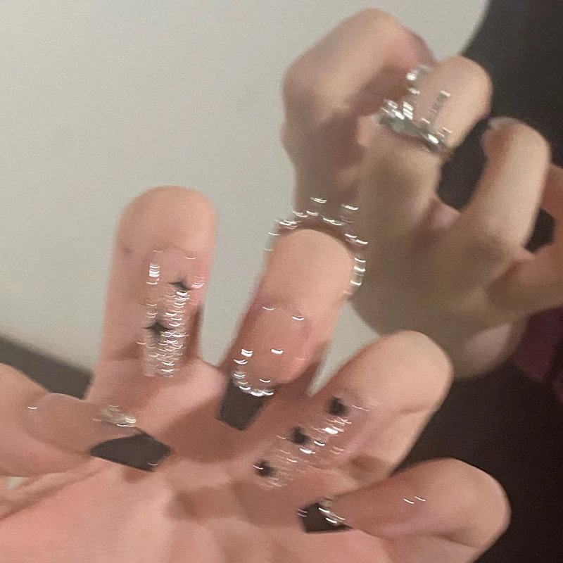French Handmade Wearable Finished Nail Beauty Patch
