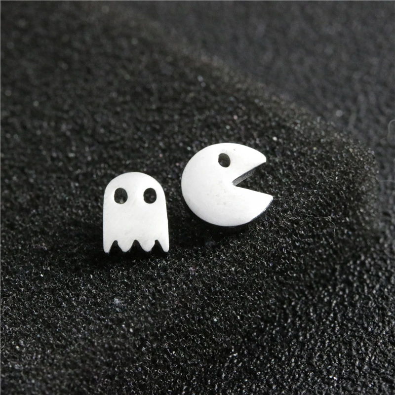 Women's Fashion Simple Stainless Steel Stud Earrings