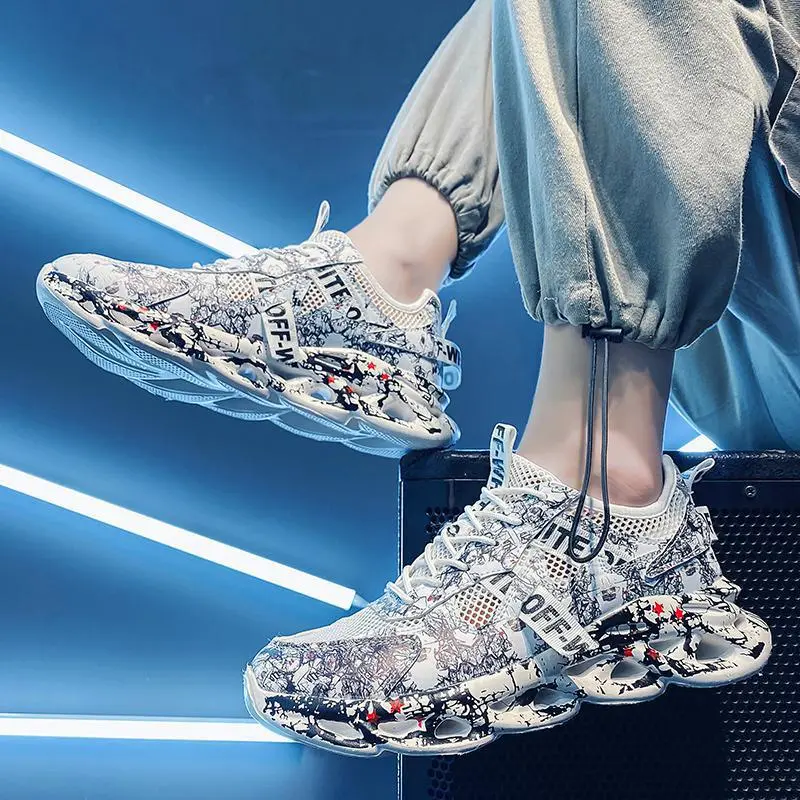 Mesh Breathable Increased Versatile Sneakers