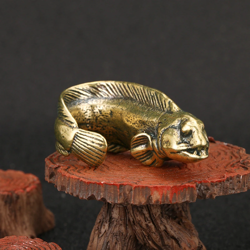 Fish Brass Ornaments Bronze Crafts