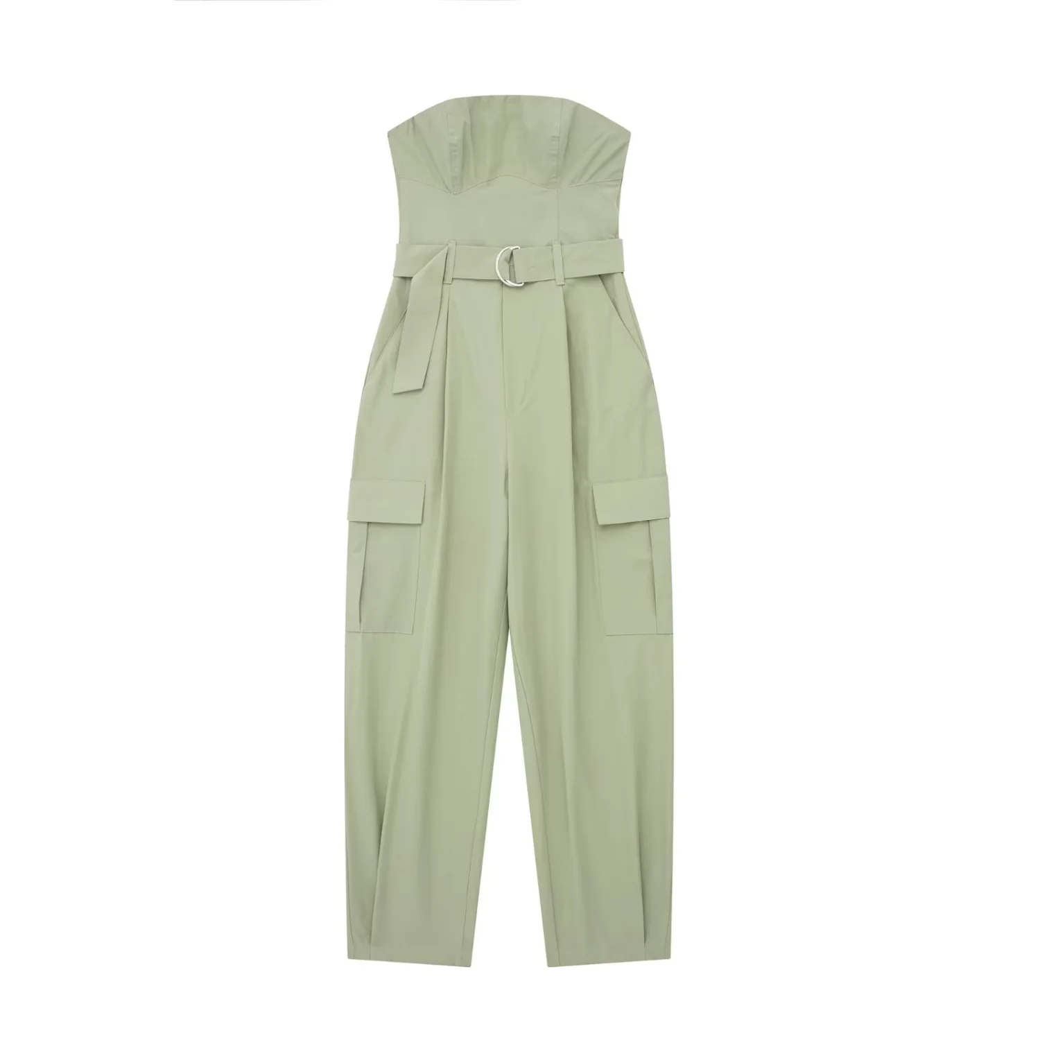 Women's Fashion Tube Top Overalls