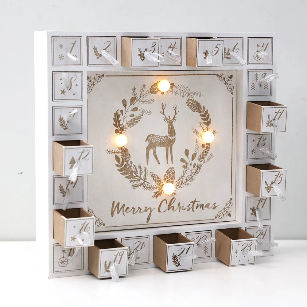 Christmas European Countdown Countdown Calendar Lighting Decoration Gifts