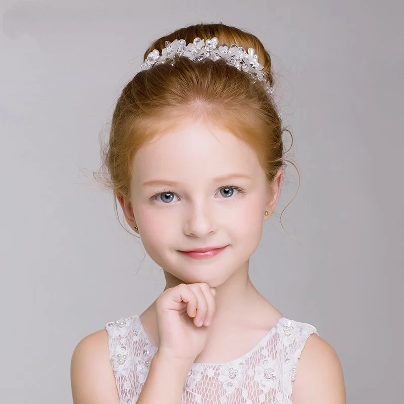 Children Headwear Princess Crown Garland Headband