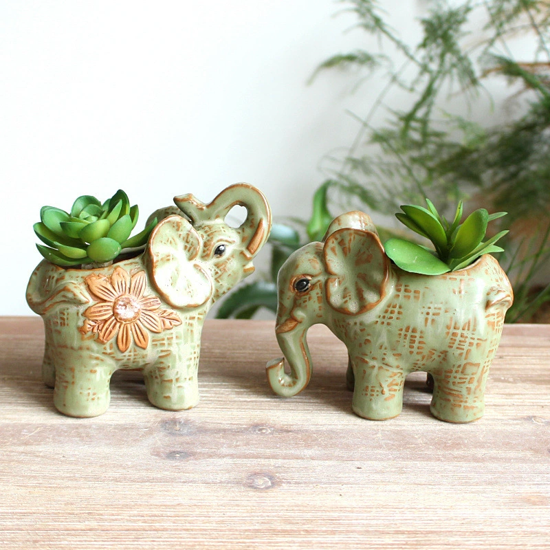 Ceramic Glaze Kiln Succulent Flower Pot
