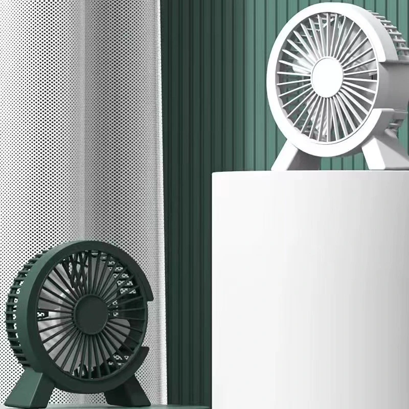 High Air Volume Plug-in Fan On Dormitory Bed