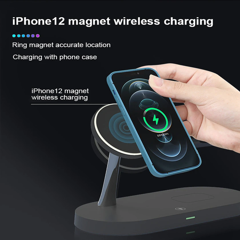 Magnetic Four-in-one Night Light Multifunctional Wireless Charger