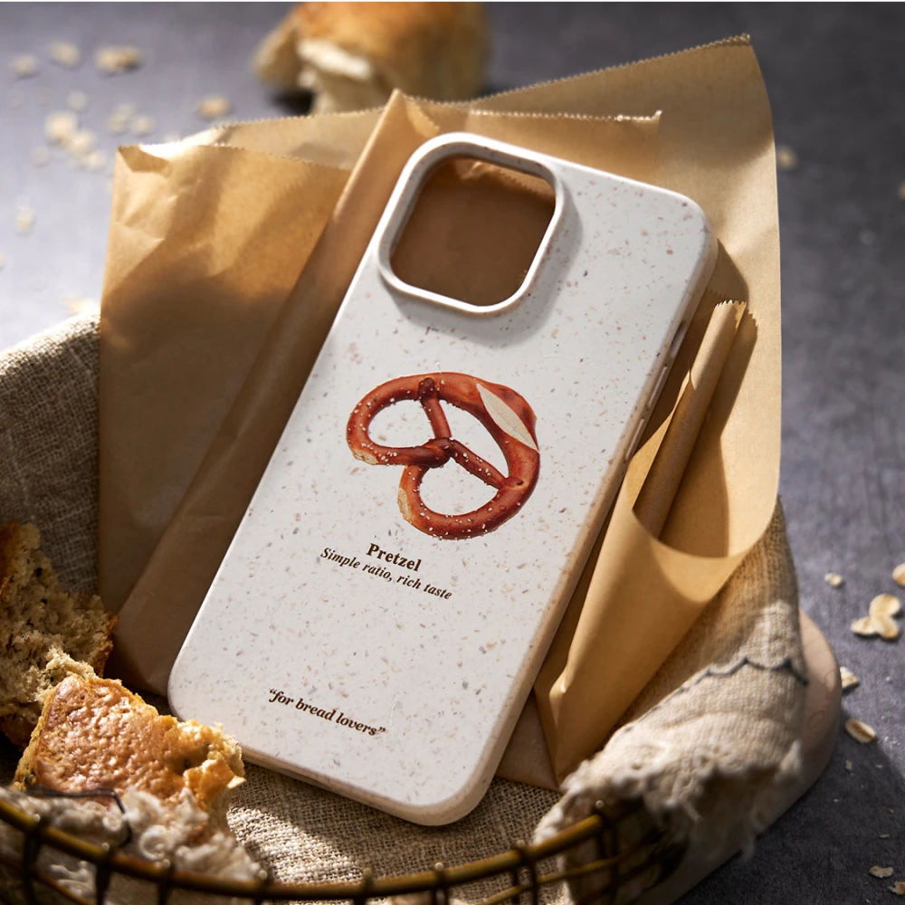 Biodegradable Alkaline Water Bread Printing Phone Case