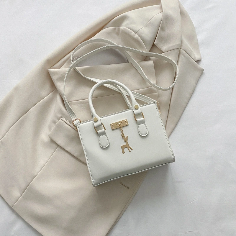 Women's Fashion Small Solid Color Square Bag