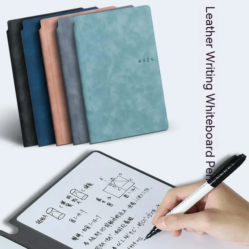 Leather Erasable Tiny Whiteboard Notebook