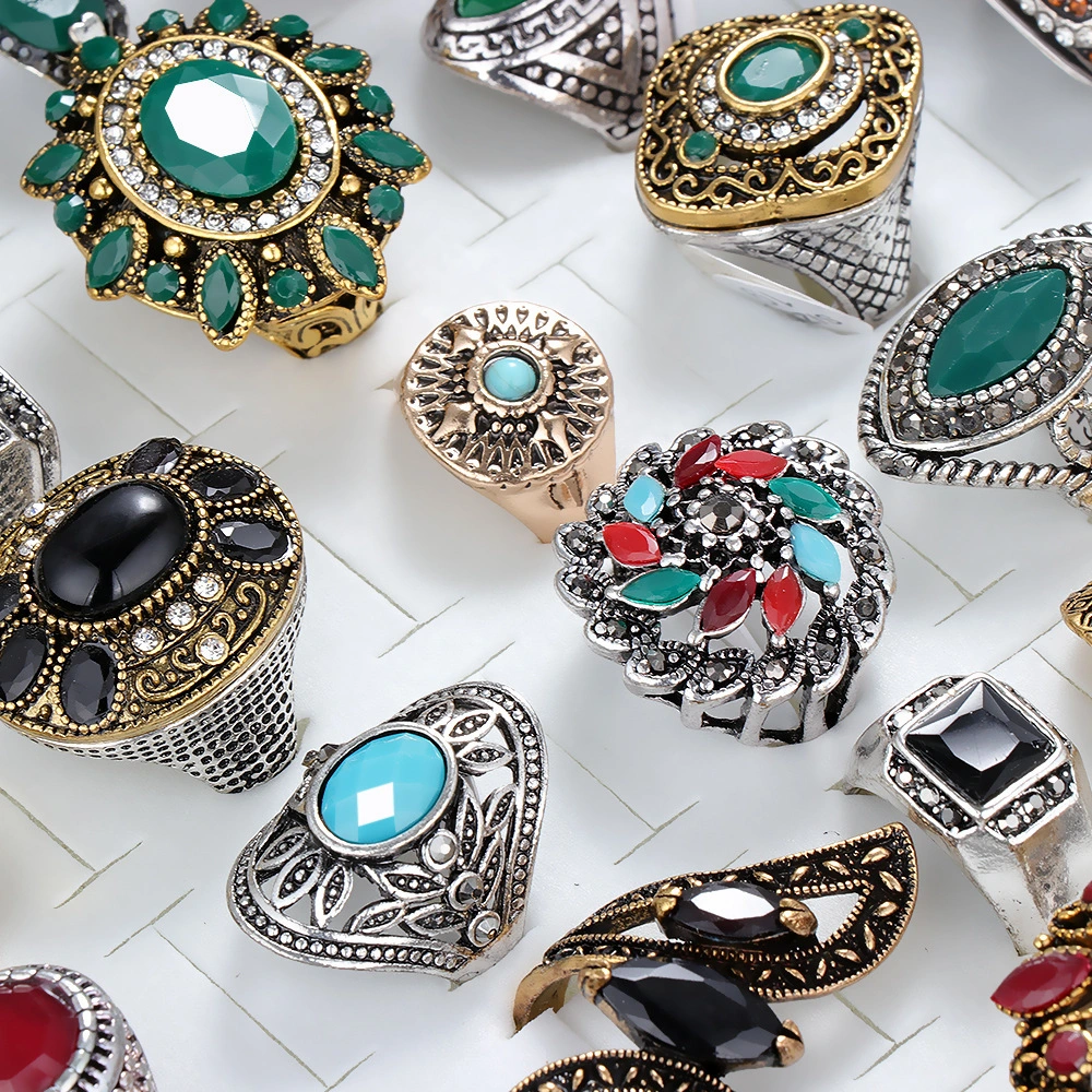 European And American Popular Ring Suit Fashion Vintage Accessories