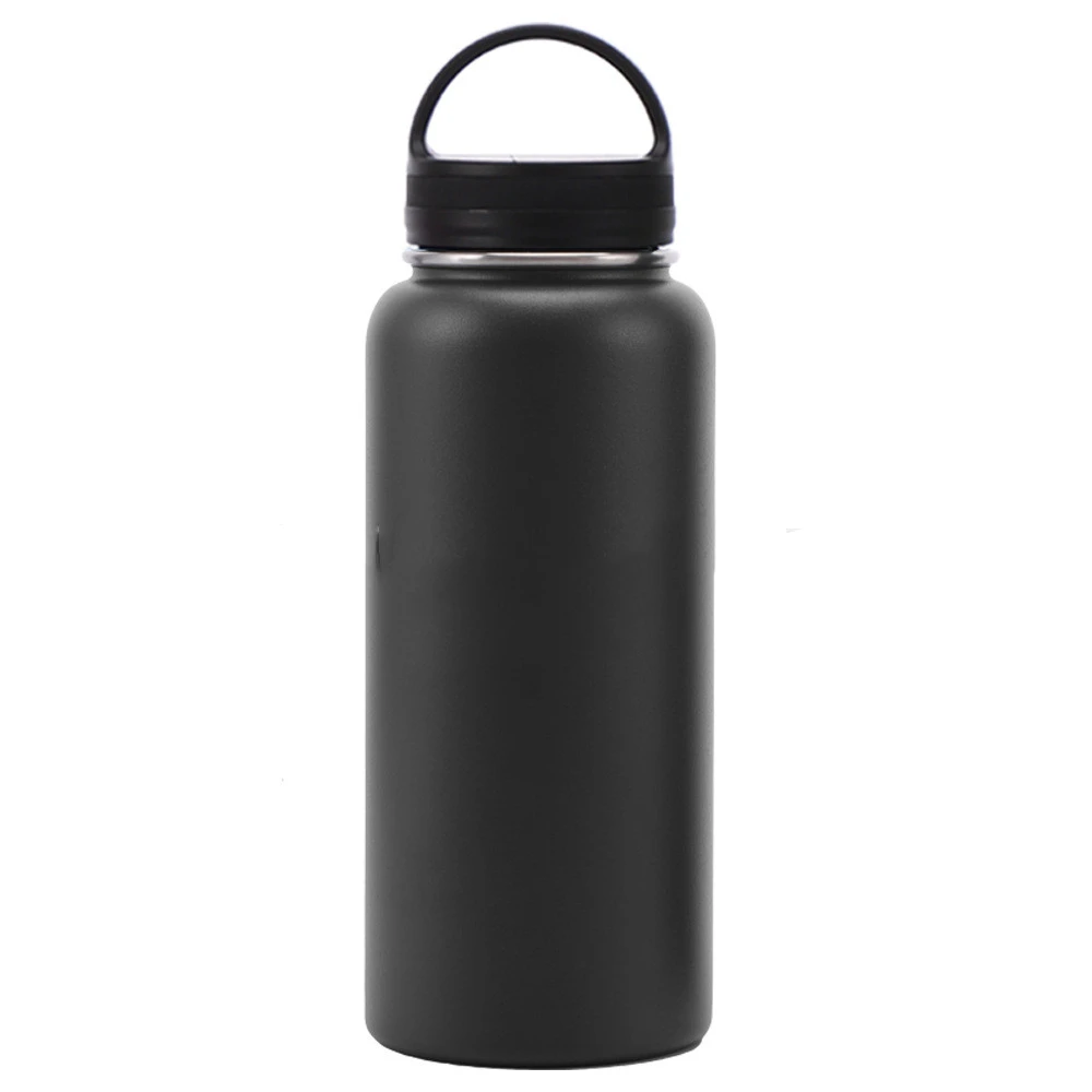 Black 304 Stainless Steel Water Cup