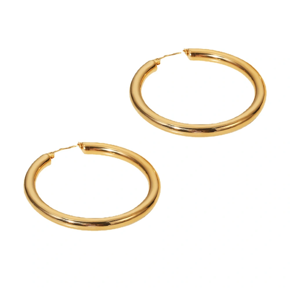 Wide Hoop Earrings