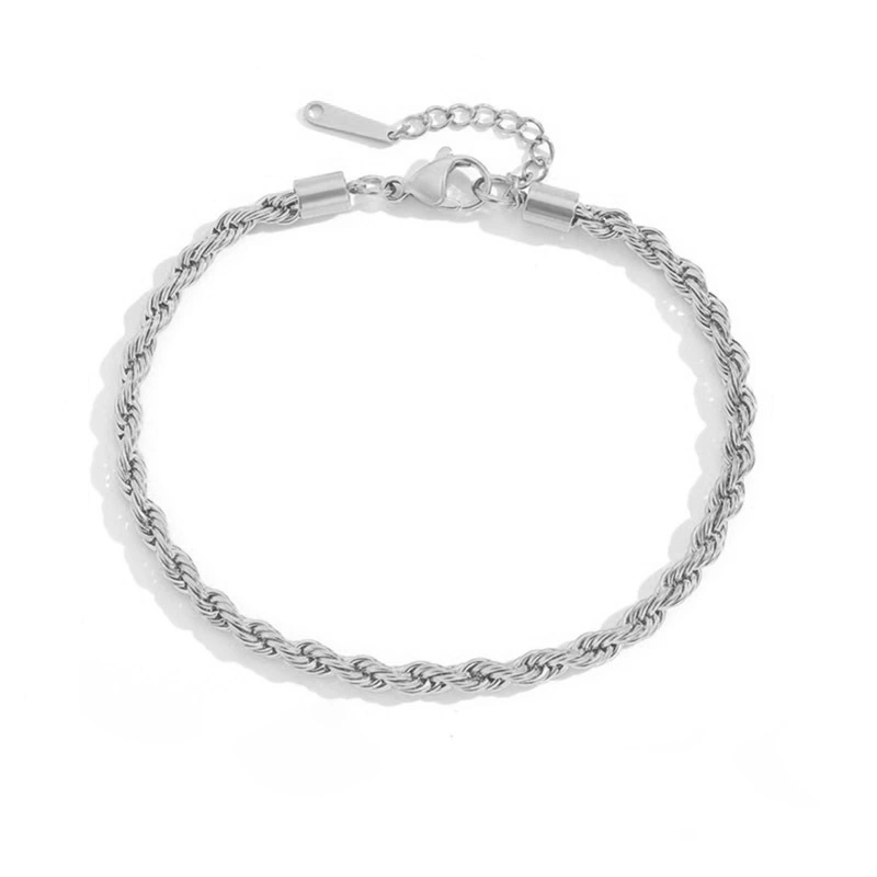 Leila Rope Chain Anklet