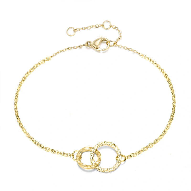 Isabelle Gold Hoop Bracelet