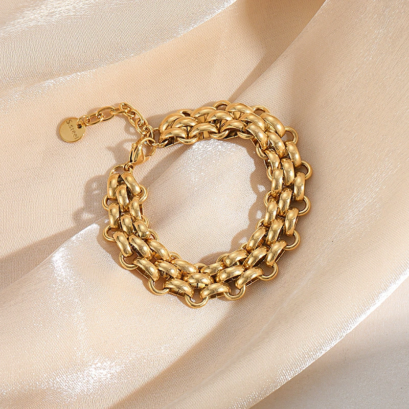 Women's Statement Vintage Fashion Link Bracelet