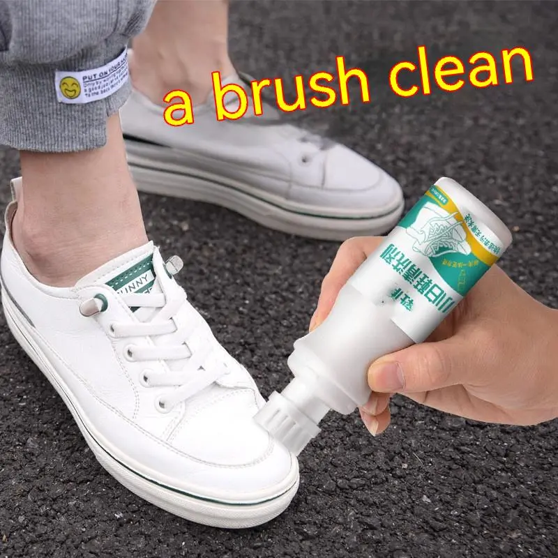 White Shoes Cleaning Agent Decontamination Whitening