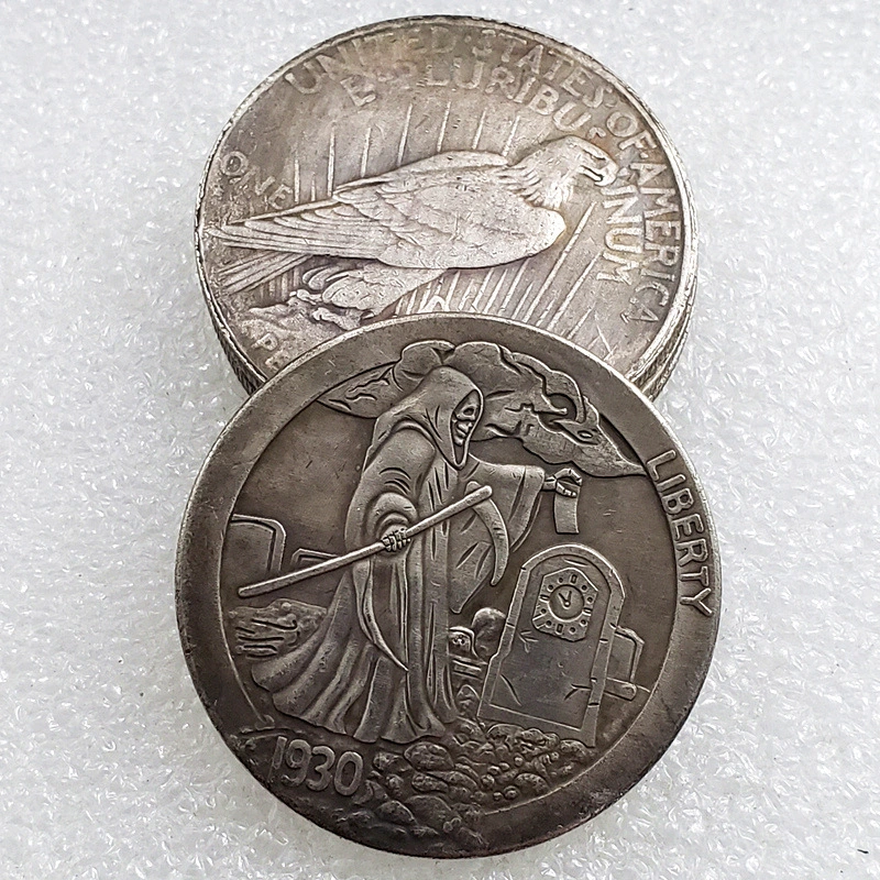 Antique Crafts Silver Plated Commemorative Coin