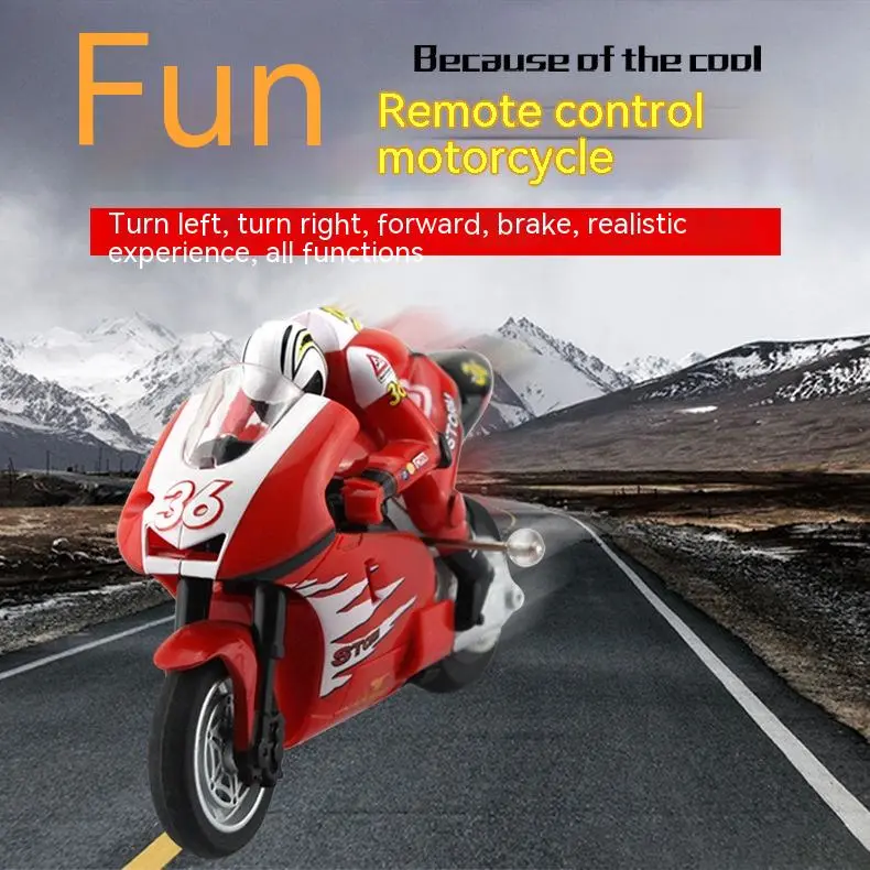 Mini Jump Remote Control Motorcycle