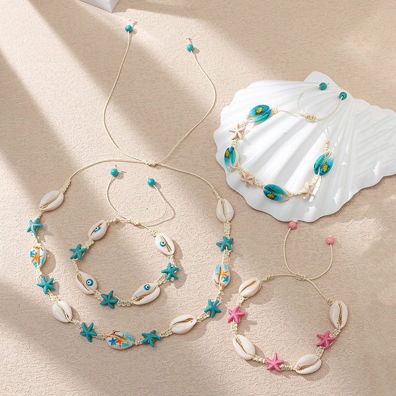 Holiday Ocean Style Cartoon Shell Necklace