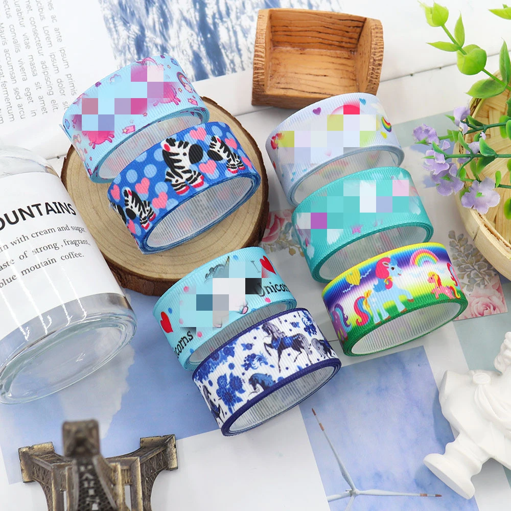 Thermal Transfer Rib Ribbon DIY Handmade Accessories