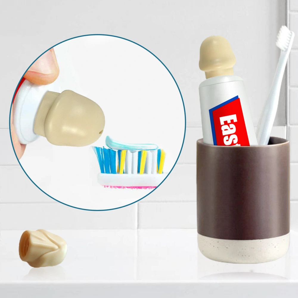 Creative Spoof Toothpaste Head Squeezing Machine