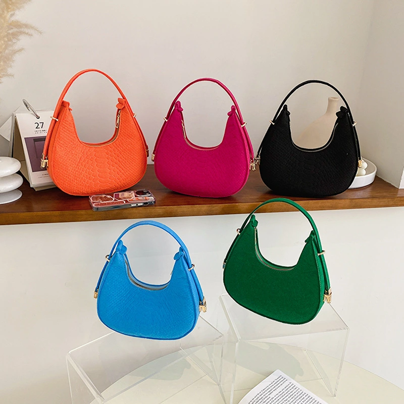 New Shoulder Simple Western Style Handbag Fashion