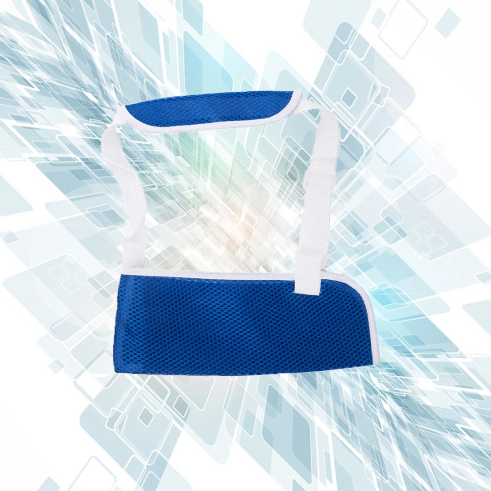 Kids Arm Sling Medical Shoulder Immobilizer Rotator Cuff Wrist Elbow Forearm Support Brace Strap Breathable Arm Sling for Broken Fractured Arm (Size S)