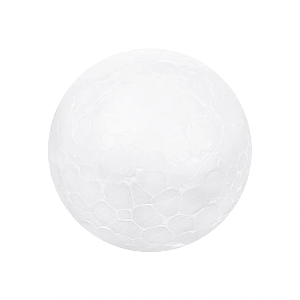 20CM White Ball Children DIY Craft Material Funny Round Ball Christmas Ornament Layout Decorative Props Gifts
