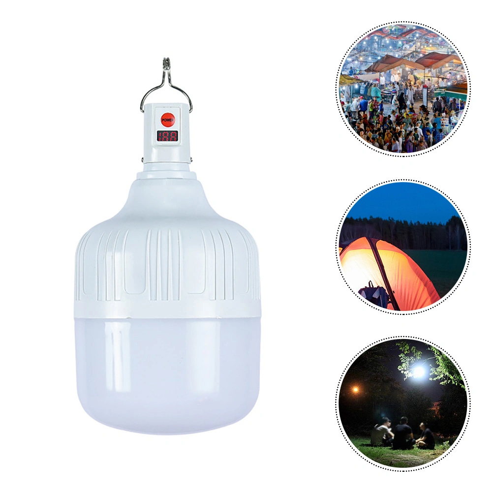 Rechargeable LED Camping Lamp 100W Portable Waterproof Dimmable Emergency Light