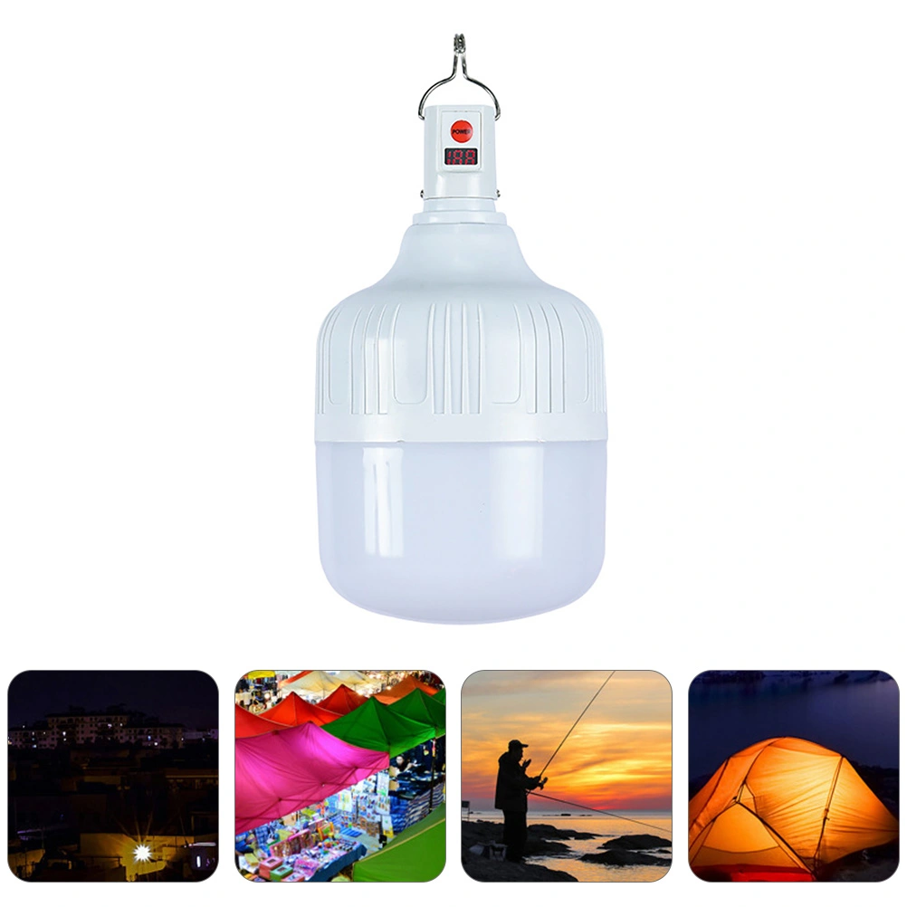 Rechargeable LED Camping Lamp 100W Portable Waterproof Dimmable Emergency Light
