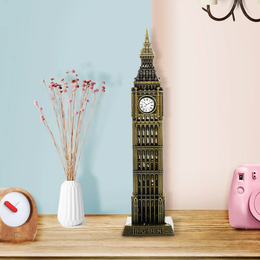 Big Ben England Metal Building Model Ornament Landmarks In London England Model