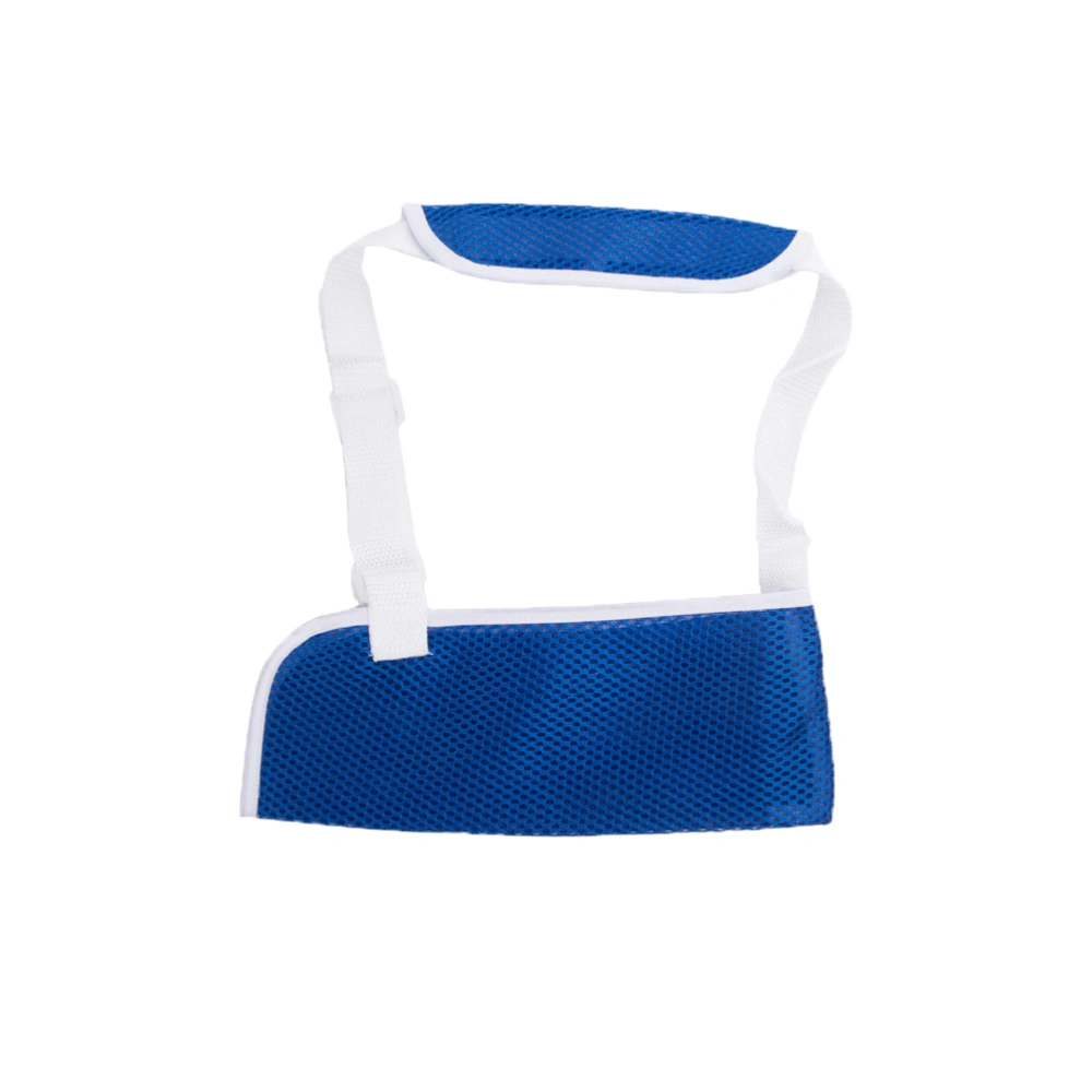 Kids Arm Sling Medical Shoulder Immobilizer Rotator Cuff Wrist Elbow Forearm Support Brace Strap Breathable Arm Sling for Broken Fractured Arm (Size L)