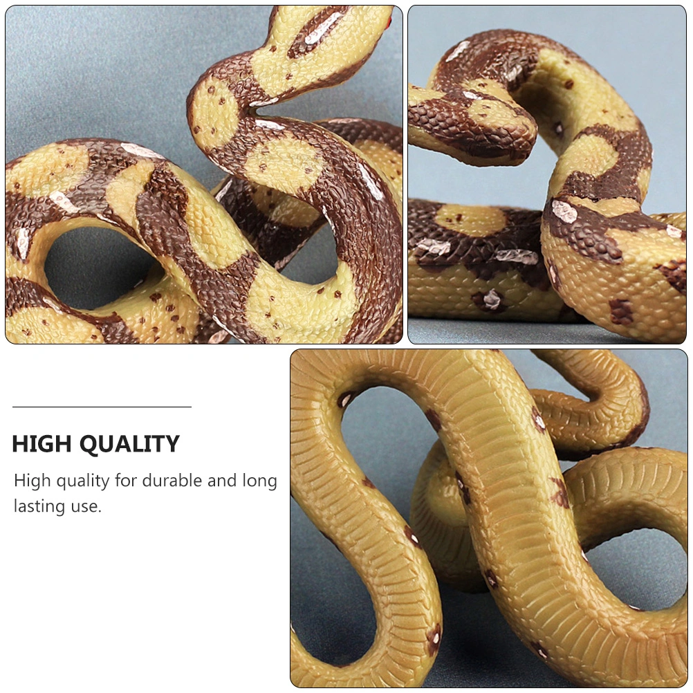 High Simulation Python Model Toy Big Realistic Snake Halloween Tricky Creepy Prank Scary Snake Toy