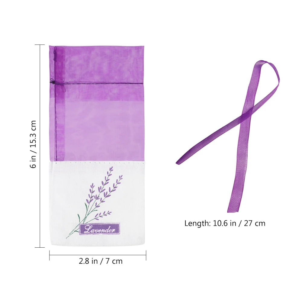 12pcs Floral Printing Lavender Bags Empty Fragrance Pouch Sachets Bag for Relaxing Sleeping (Old Dark Purple, New Dark Purple, Light Purple Florals, Dark Purple, 3 of each)