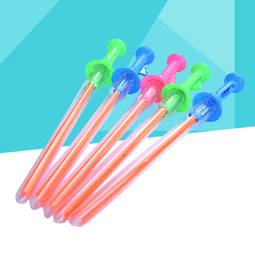 Children Bubble Wands Rapier Shaped Colorful Bubble Sticks Bubble Maker Party Favor Birthday Gift (45cm, Random Color)